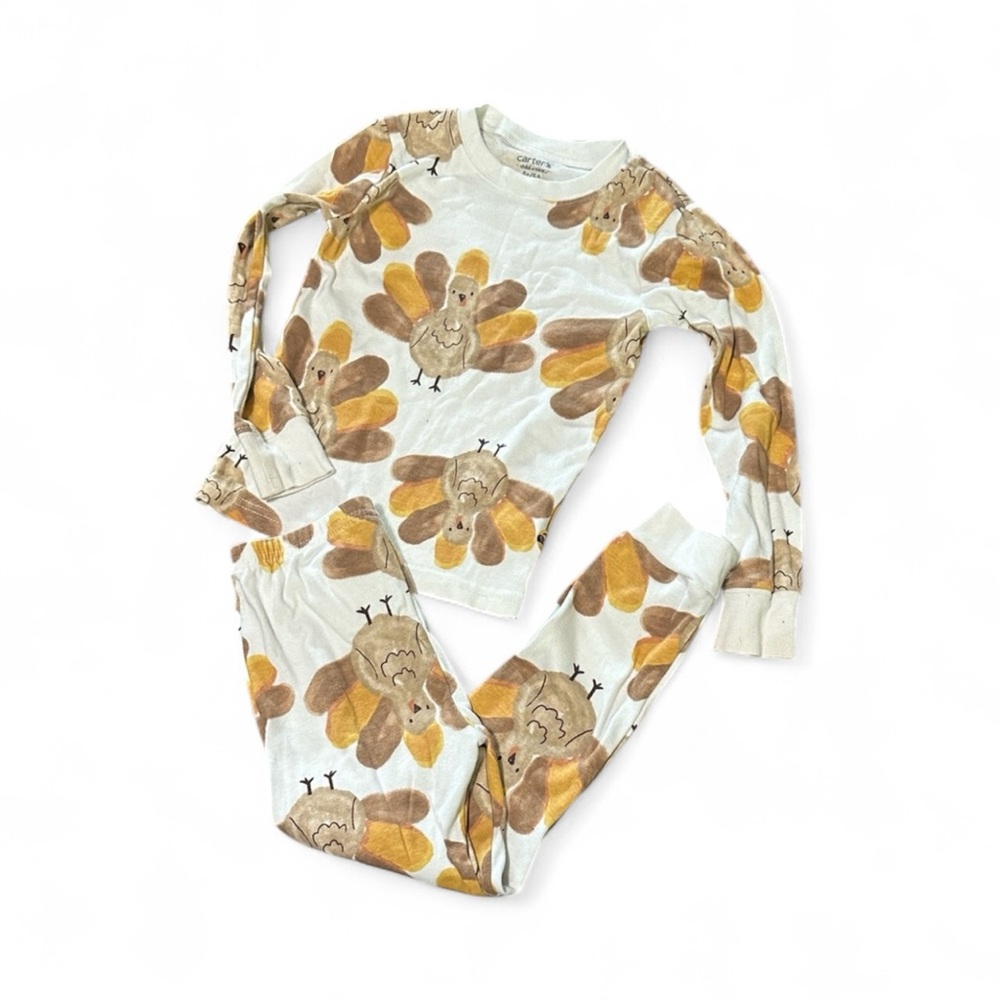 Carter’s Turkey Print Pajamas